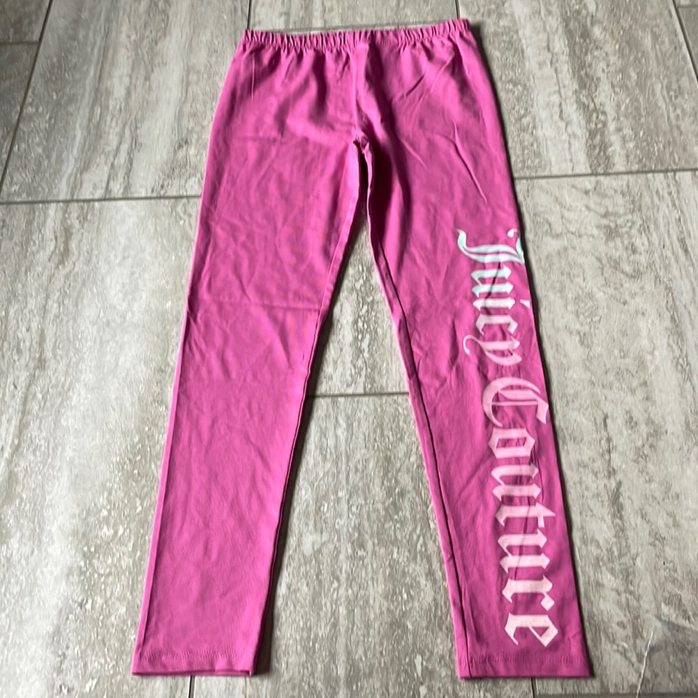 Juicy Couture,L,12/14 pink,leggings for girls